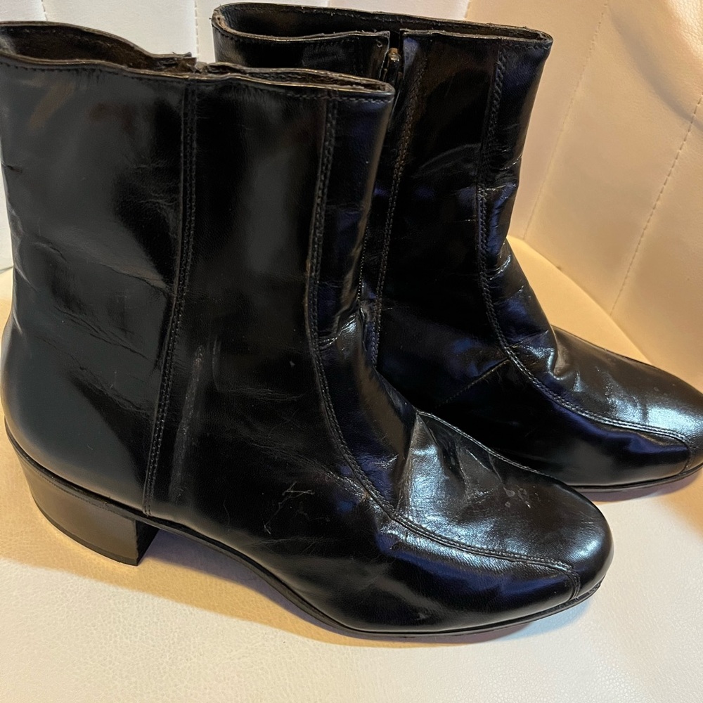 Mens leather Florsheim Dress Boots